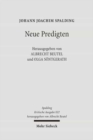 Image for Kritische Ausgabe : 2. Abteilung: Predigten. Band 2: Neue Predigten (1768; 1770; 1777)