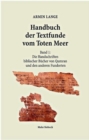 Image for Handbuch der Textfunde vom Toten Meer : Band 1: Die Handschriften biblischer Bucher von Qumran und den anderen Fundorten