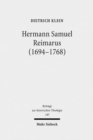 Image for Hermann Samuel Reimarus (1694-1768) : Das theologische Werk