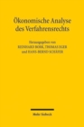 Image for OEkonomische Analyse des Verfahrensrechts : Beitrage zum XI. Travemunder Symposium zur oekonomischen Analyse des Rechts (26. bis 29. Marz 2008)