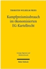Image for Kampfpreismissbrauch im okonomisierten EG-Kartellrecht