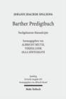 Image for Kritische Ausgabe : 2. Abteilung: Predigten. Band 5: Barther Predigtbuch. Nachgelassene Manuskripte