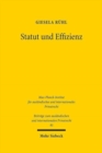 Image for Statut und Effizienz