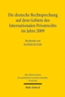 Image for Die deutsche Rechtsprechung auf dem Gebiete des Internationalen Privatrechts im Jahre 2009