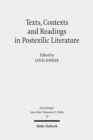 Image for Texts, Contexts and Readings in Postexilic Literature