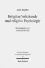Image for Religiose Volkskunde und religiose Psychologie