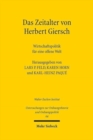 Image for Das Zeitalter von Herbert Giersch