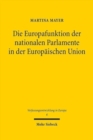 Image for Die Europafunktion der nationalen Parlamente in der Europaischen Union