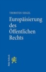 Image for Europaisierung des OEffentlichen Rechts
