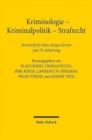 Image for Kriminologie - Kriminalpolitik - Strafrecht