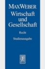 Image for Max Weber-Studienausgabe : Band I/22,3: Wirtschaft und Gesellschaft. Recht