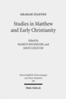 Image for Studies in Matthew and Early Christianity