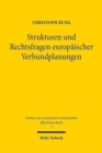 Image for Strukturen und Rechtsfragen europaischer Verbundplanungen