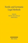 Image for Nordic and Germanic Legal Methods : Contributions to a Dialogue between Different Legal Cultures, with a Main Focus on Norway and Germany