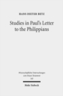 Image for Studies in Paul&#39;s Letter to the Philippians