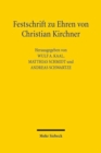 Image for Festschrift zu Ehren von Christian Kirchner : Recht im oekonomischen Kontext