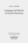 Image for Language and Identity in Ancient Narratives