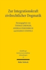 Image for Zur Integrationskraft zivilrechtlicher Dogmatik