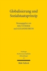 Image for Globalisierung und Sozialstaatsprinzip : Ein japanisch-deutsches Symposium