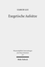 Image for Exegetische Aufsatze