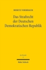Image for Das Strafrecht der Deutschen Demokratischen Republik