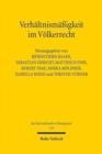 Image for Verhaltnismaßigkeit im Volkerrecht