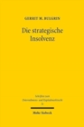 Image for Die strategische Insolvenz