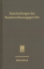 Image for Entscheidungen des Bundesverfassungsgerichts (BVerfGE) : Band 140