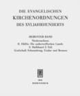 Image for Die evangelischen Kirchenordnungen des XVI. Jahrhunderts