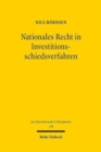 Image for Nationales Recht in Investitionsschiedsverfahren