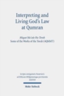 Image for Interpreting and Living God&#39;s Law at Qumran : Miqsat Ma ase Ha-Torah, Some of the Works of the Torah (4QMMT)