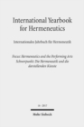 Image for International Yearbook for Hermeneutics / Internationales Jahrbuch fur Hermeneutik