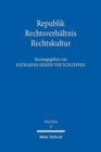 Image for Republik - Rechtsverhaltnis - Rechtskultur