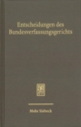 Image for Entscheidungen des Bundesverfassungsgerichts (BVerfGE) : Band 144