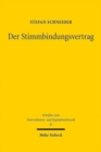 Image for Der Stimmbindungsvertrag