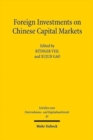 Image for Foreign Investments on Chinese Capital Markets