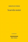 Image for Scaevola noster : Schulgut in den &#39;libri disputationum&#39; des Claudius Tryphoninus?