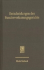 Image for Entscheidungen des Bundesverfassungsgerichts (BVerfGE) : Band 145