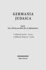 Image for Germania Judaica : Band II: Von 1238 bis zur Mitte des 14. Jahrhunderts; 1. Halbband: Aachen - Luzern. 2. Halbband: Maastrich - Zwolle