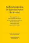 Image for Nachrichtendienste im demokratischen Rechtsstaat