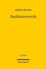 Image for Bankkonzernrecht