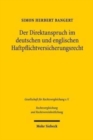 Image for Der Direktanspruch im deutschen und englischen Haftpflichtversicherungsrecht