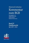 Image for Historisch-kritischer Kommentar zum BGB : Band IV: Familienrecht.  1297-1921