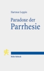 Image for Paradoxe der Parrhesie