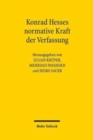 Image for Konrad Hesses normative Kraft der Verfassung
