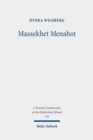 Image for Massekhet Menahot : Volume V/2. Text, Translation, and Commentary