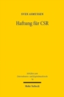 Image for Haftung fur CSR