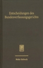 Image for Entscheidungen des Bundesverfassungsgerichts (BVerfGE) : Band 151