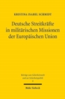 Image for Deutsche Streitkrafte in militarischen Missionen der Europaischen Union
