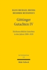 Image for Goettinger Gutachten IV